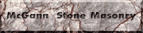 McGann Stone Masonry Logo McGann Stone Masonry Logo